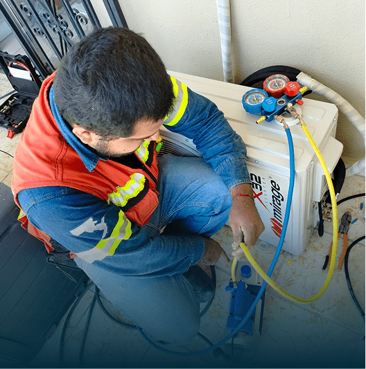 Instalación de aires acondicionados