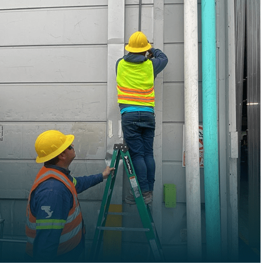 Instalación de pararrayos