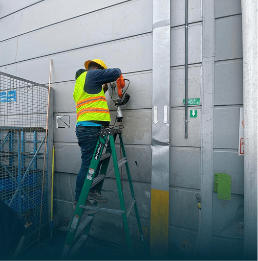 Instalación de pararrayos