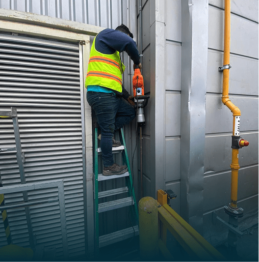 Instalación de pararrayos